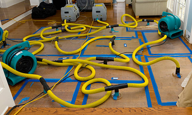 Professional Water Extraction technician working in Georgetown, MA